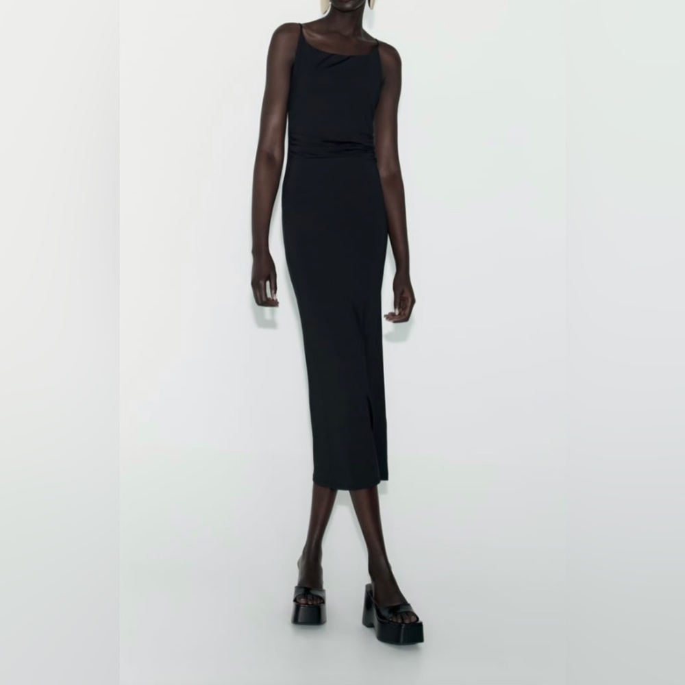 Zara long fitted dress 3905/628